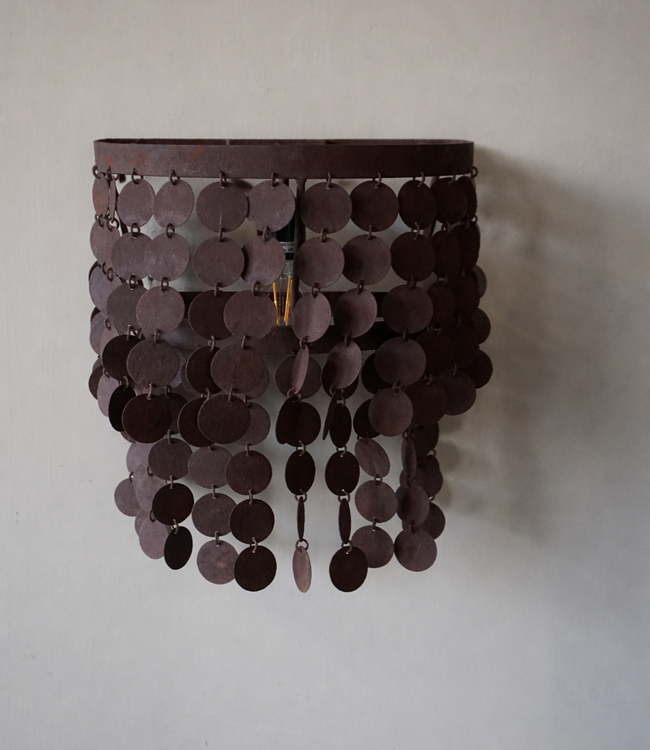 Rene Houtman Wandlamp Shirley | Roest | IJzer | 2 Varianten