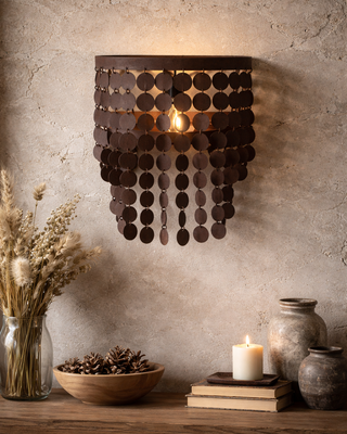 Rene Houtman Wandlamp Shirley | Roest | IJzer | 2 Varianten