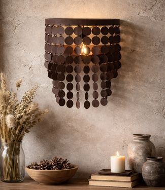 Rene Houtman Wandlamp Shirley | Roest | IJzer | 2 Varianten