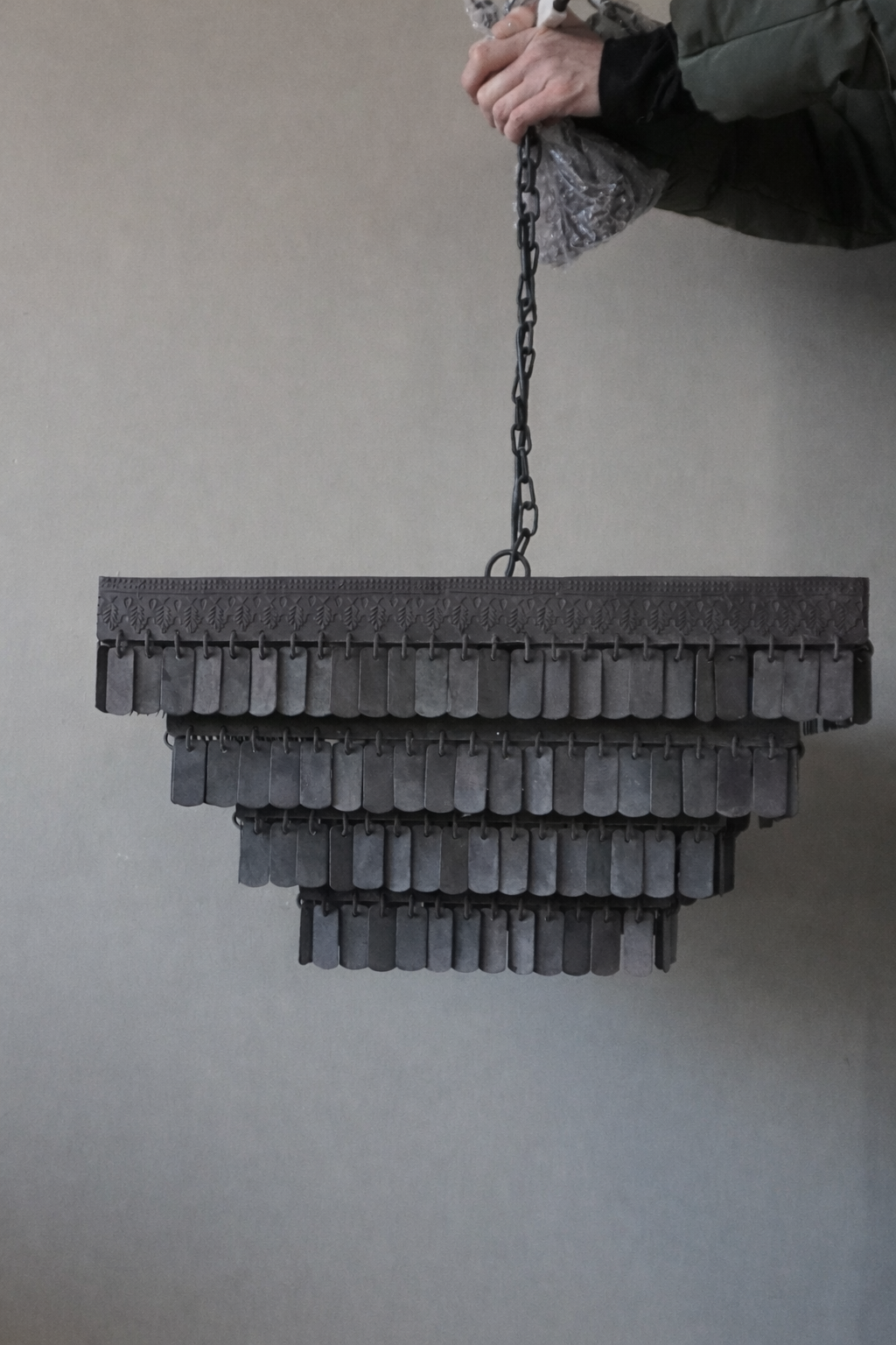 Rene Houtman Hanglamp Hugo | Vierkant | IJzer | H27xB45xD45 cm