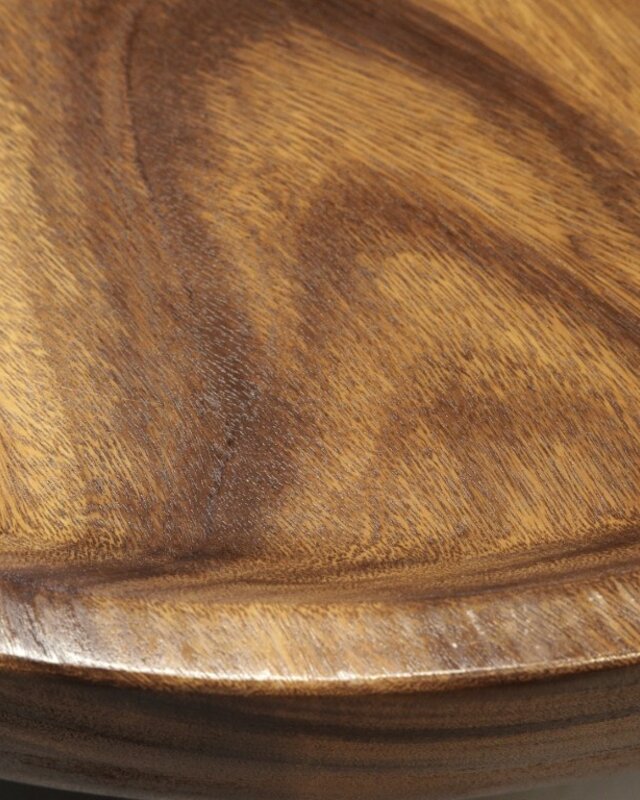 Be-Uniq Salontafels Kos Suar Rond Hout - 3 Maten (S, M, L)