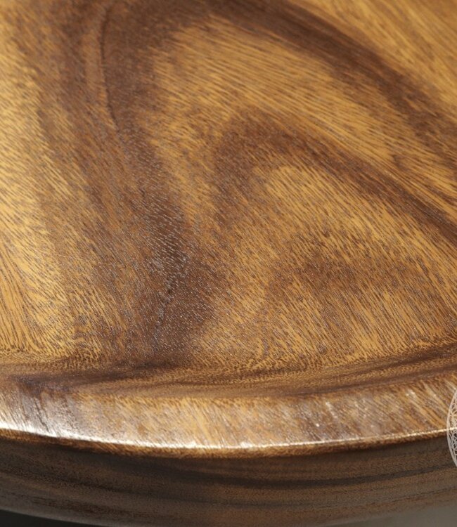 Be-Uniq Salontafels Kos Suar Rond Hout - 3 Maten (S, M, L)