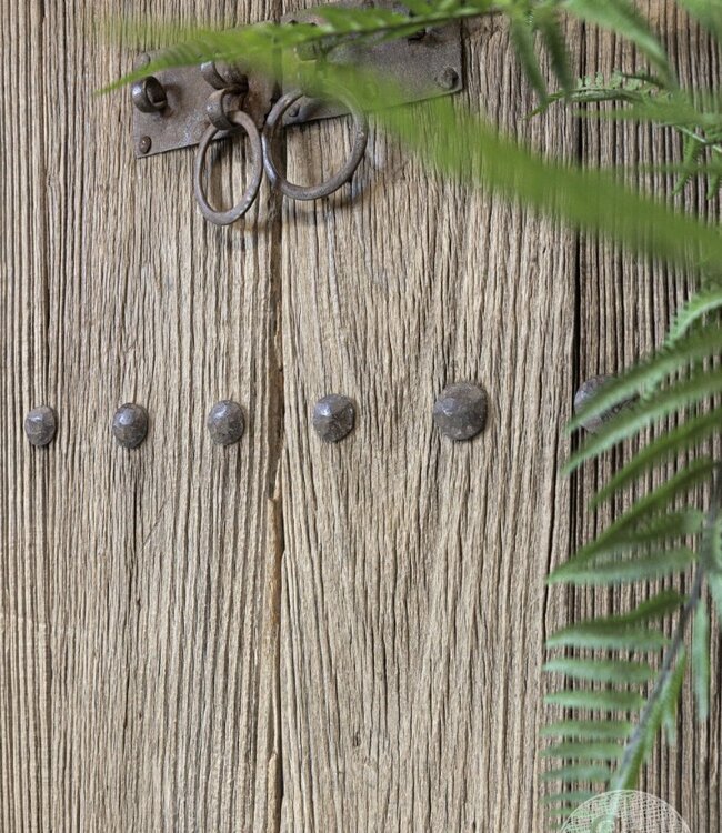 Be-Uniq Oud Houten Deur China H174xB99xD3 Cm