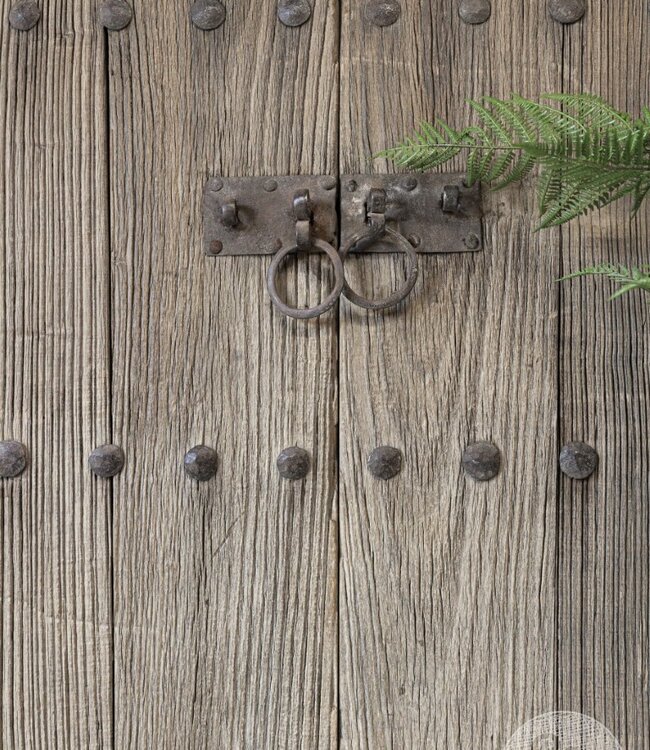 Be-Uniq Oud Houten Deur China H174xB99xD3 Cm