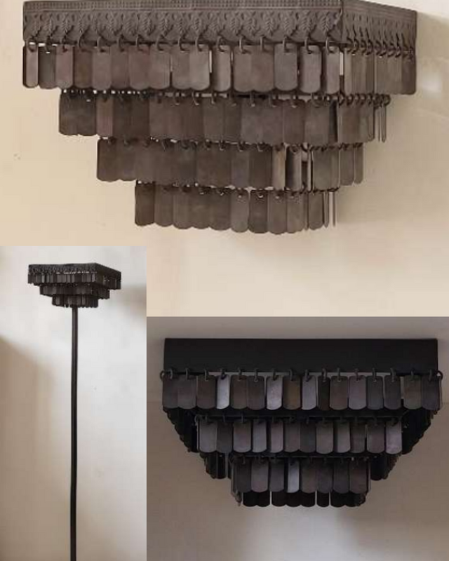 Rene Houtman Hanglamp Hugo | Vierkant | IJzer | H27xB45xD45 cm