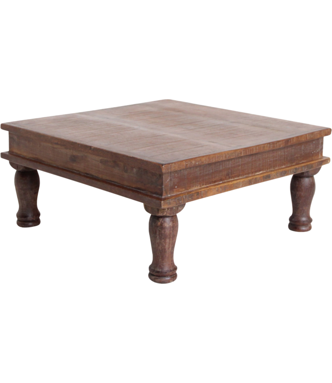 Raw Materials Amsterdam Factory Bajot Bijzettafeltje | Hout | 33x33x16 cm