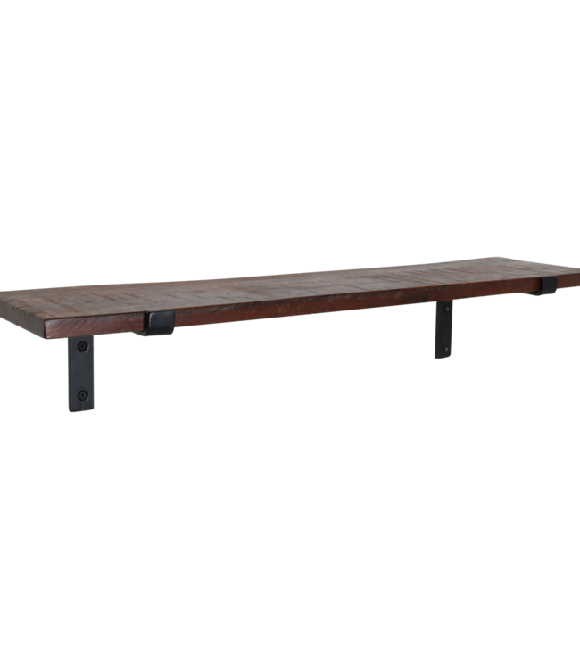 Raw Materials Amsterdam Factory Wandplank | Bruin | Hout | 80 cm