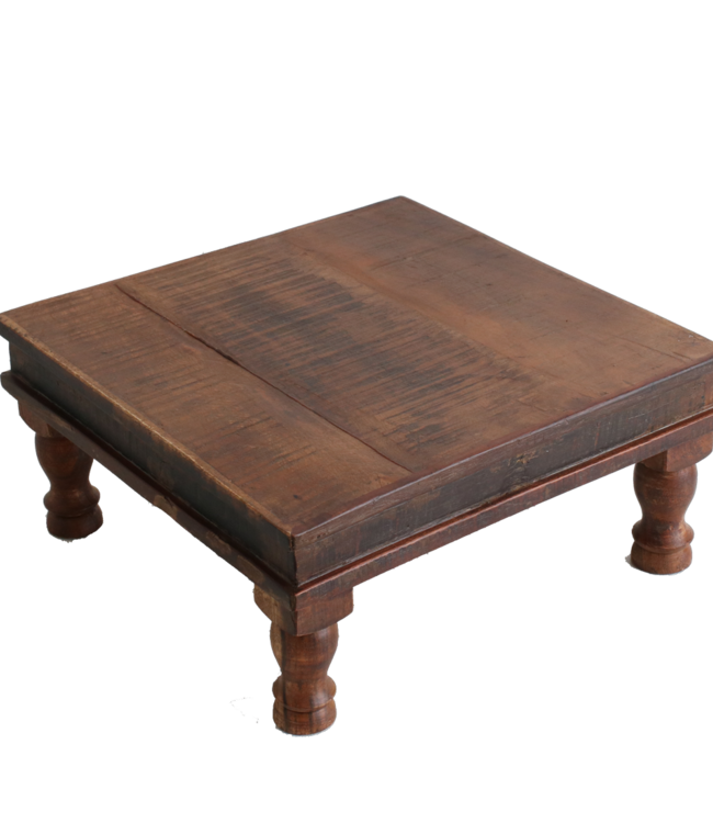 Raw Materials Amsterdam Factory Bajot Bijzettafeltje | Hout | 33x33x16 cm