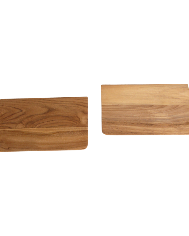 Raw Materials Amsterdam Wandplank Craftsman | Teakhout | Set Van 2 | 25 cm