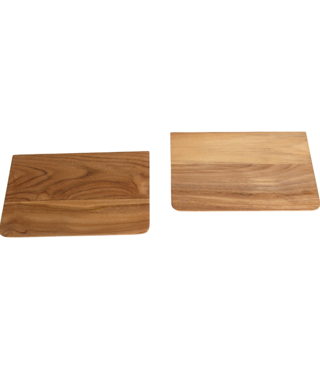 Raw Materials Amsterdam Wandplank Craftsman | Teakhout | Set Van 2 | 25 cm