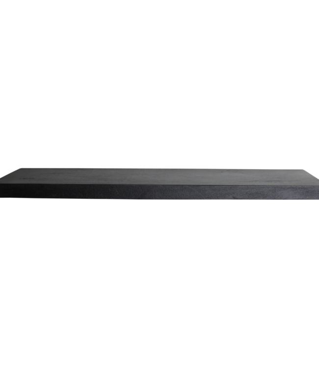 Raw Materials Amsterdam Zwevende Wandplank | Zwart | Hout | 80x18x3,8 cm