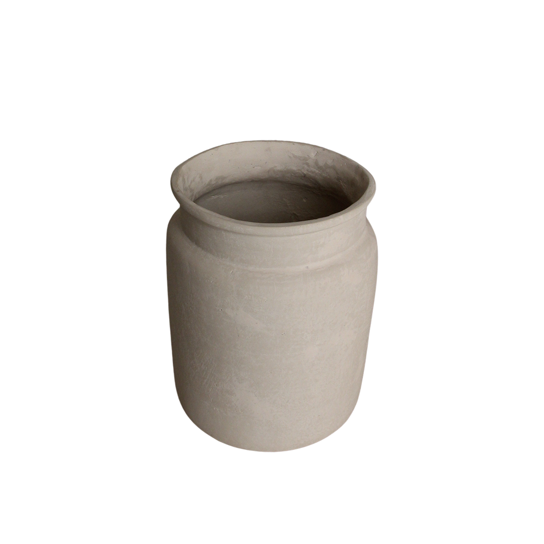 Raw Materials Amsterdam Decoratieve Vaas Mandore L | Krijt | 37,5x37,5x35 cm
