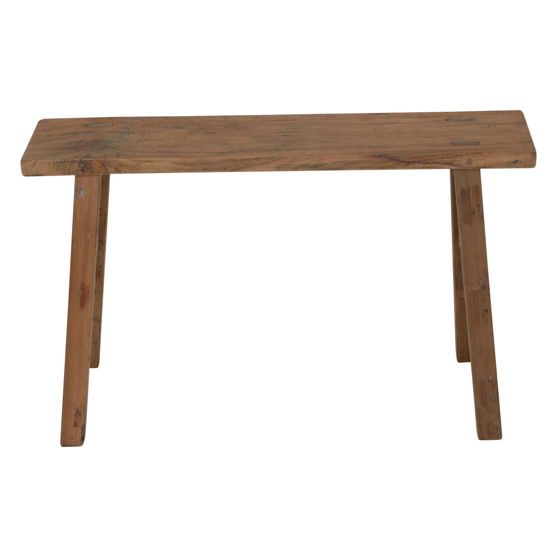 Raw Materials Amsterdam Java carpenter bijzettafel/bankje - Gerecycled hout - 80x17x50 cm
