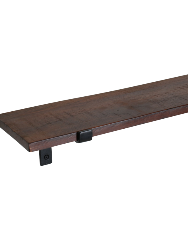 Raw Materials Amsterdam Factory Wandplank | Bruin | Hout | 80 cm