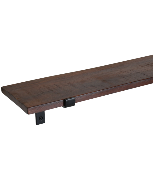 Raw Materials Amsterdam Factory Wandplank | Bruin | Hout | 80 cm