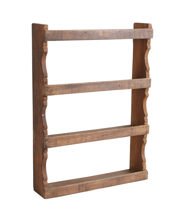 Raw Materials Amsterdam Factory Kruidenrek | Hout | 48,5x10x58 cm