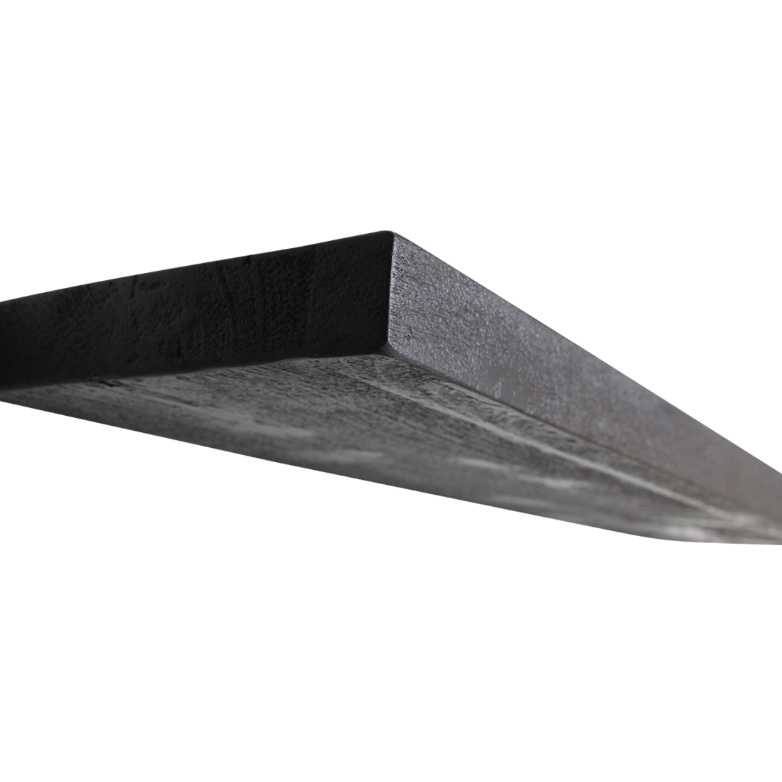 Raw Materials Amsterdam Zwevende Wandplank | Zwart | Hout | 80x18x3,8 cm