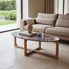 Marmeren Salontafel Bizar | 120 x 60 x 38 cm