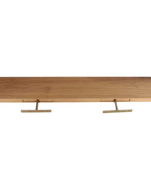 Raw Materials Amsterdam Craftsman Wandplank | Teakhout | 90 cm