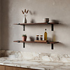 Factory Wandplank | Bruin | Hout | 80 cm