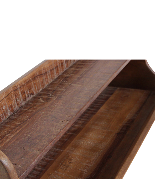 Factory opbergwandplank - FSC-gerecycled hout - 60 cm