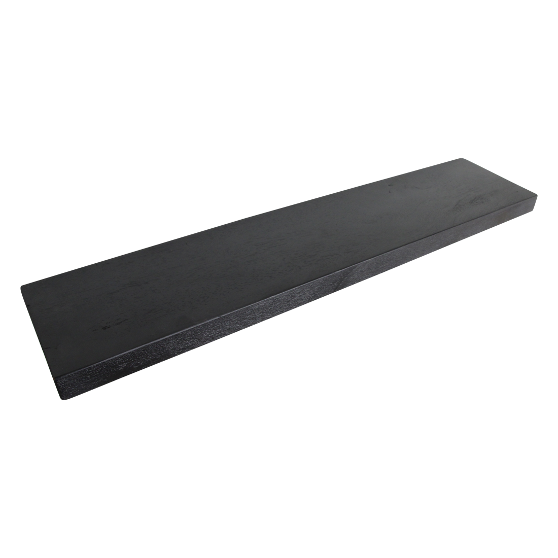 Raw Materials Amsterdam Zwevende Wandplank | Zwart | Hout | 80x18x3,8 cm
