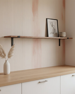 Raw Materials Amsterdam Factory Wandplank | Hout | 120 cm