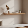 Craftsman Wandplank | Teakhout | 60 cm