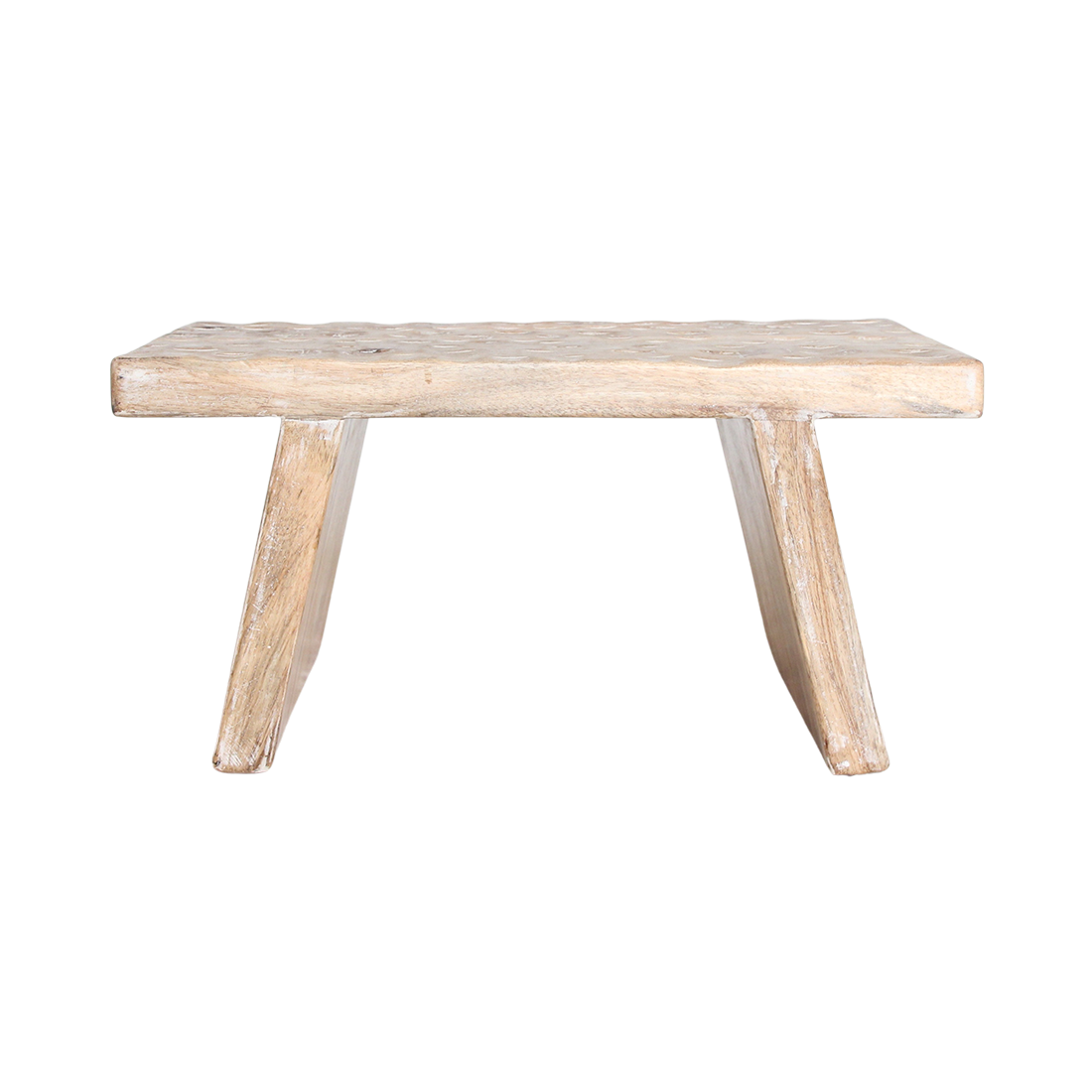 Raw Materials Amsterdam Bijzettafel | Naturel | Mangohout | B25 x H20 x L40 cm