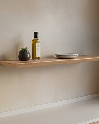 Raw Materials Amsterdam Craftsman Wandplank | Teakhout | 90 cm