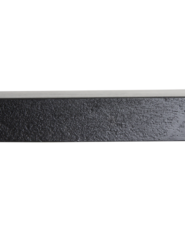 Raw Materials Amsterdam Zwevende Wandplank | Zwart | Hout | 80x18x3,8 cm
