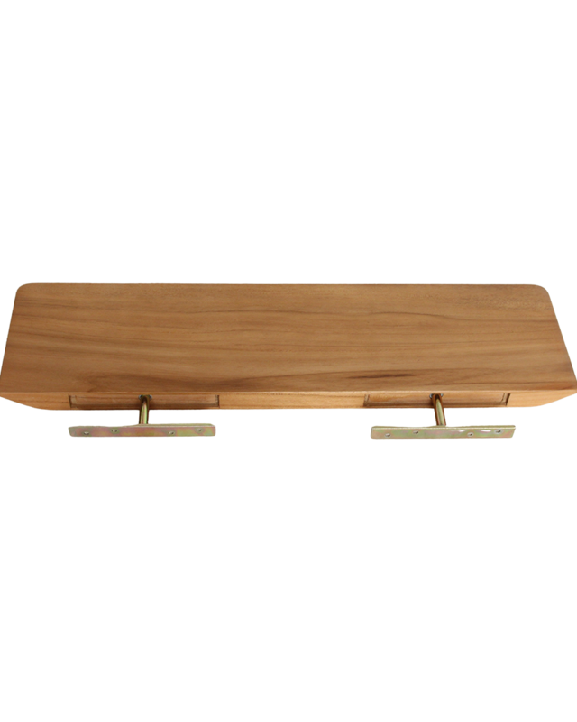 Raw Materials Amsterdam Craftsman Wandplank | Teakhout | 60 cm