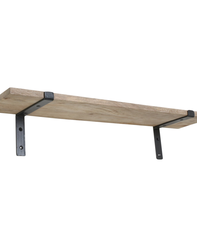 Raw Materials Amsterdam Mangohouten Wandplank | 80 cm