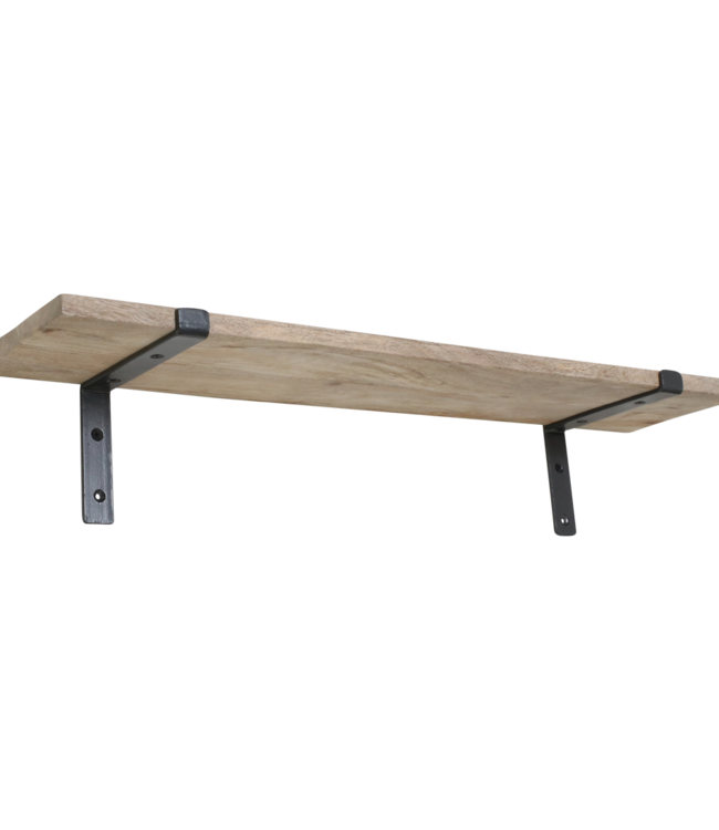 Raw Materials Amsterdam Mangohouten Wandplank | 80 cm