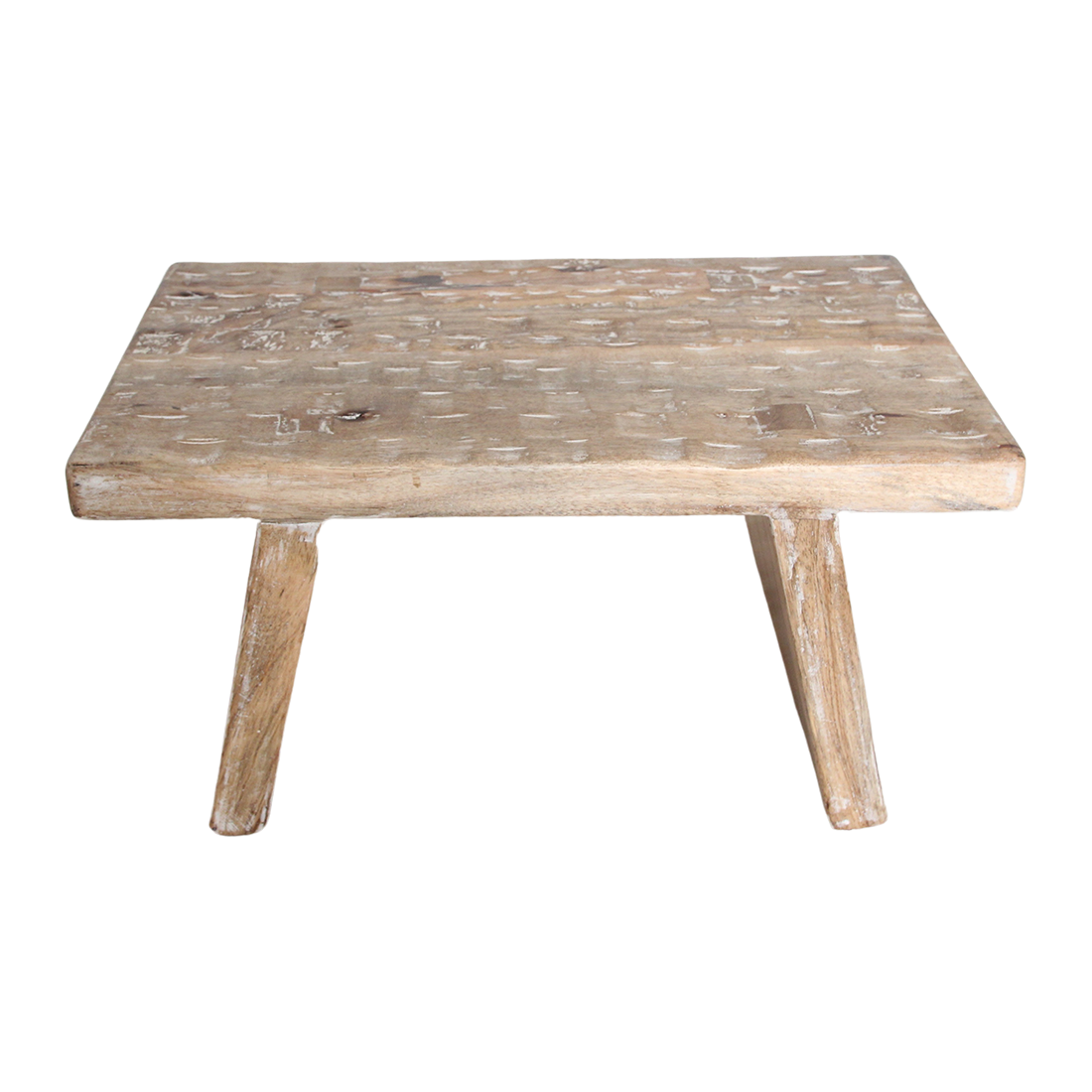 Raw Materials Amsterdam Bijzettafel | Naturel | Mangohout | B25 x H20 x L40 cm