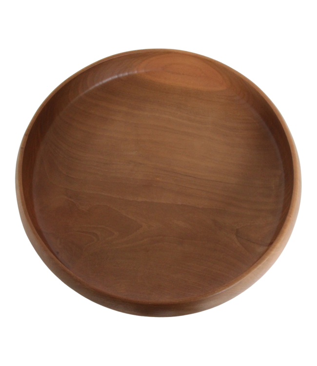 Raw Materials Amsterdam Teakhouten Schaal Groot | Ø37 x H7 cm