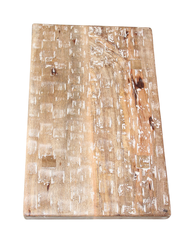 Raw Materials Amsterdam Bijzettafel | Naturel | Mangohout | B25 x H20 x L40 cm