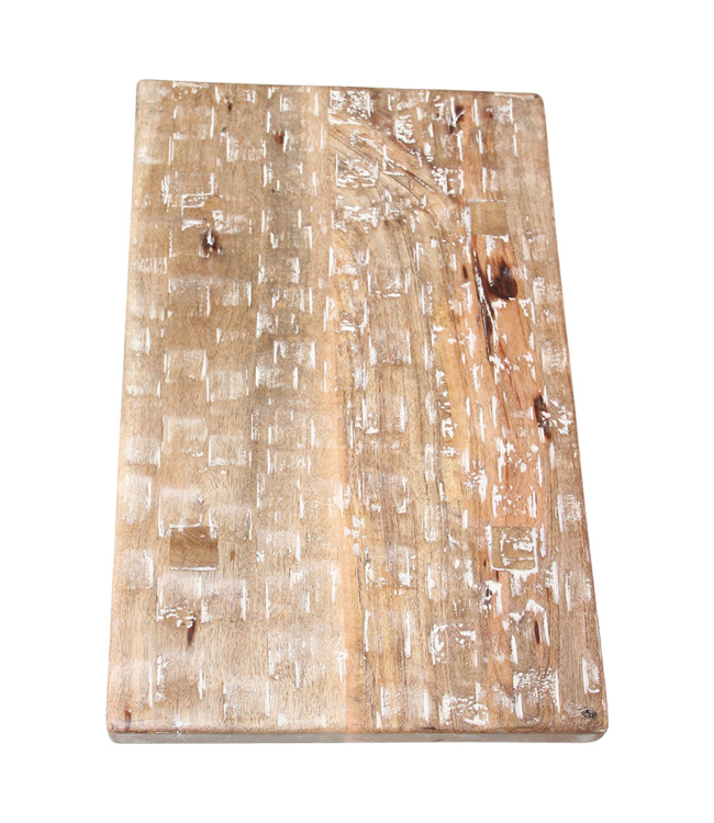 Raw Materials Amsterdam Bijzettafel | Naturel | Mangohout | B25 x H20 x L40 cm