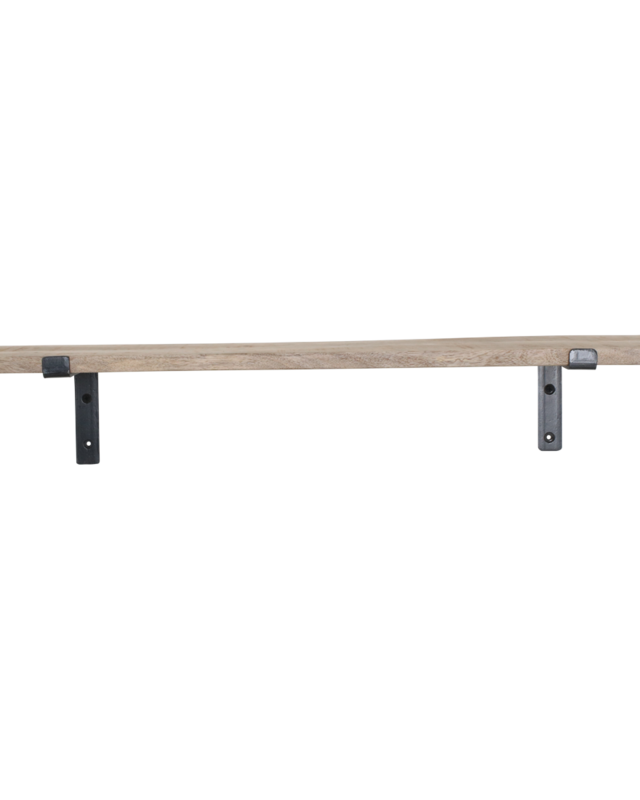 Raw Materials Amsterdam Mangohouten Wandplank | 80 cm
