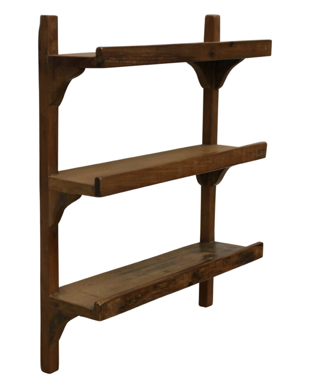 Raw Materials Amsterdam Factory Keukenrek | Hout | 50 x 16 x 64 cm