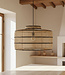 Raw Materials Amsterdam Stella Rotan Hanglamp | 61x61x36 cm