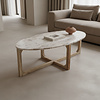 Marmeren Salontafel Crème | B120xH60xD38 cm
