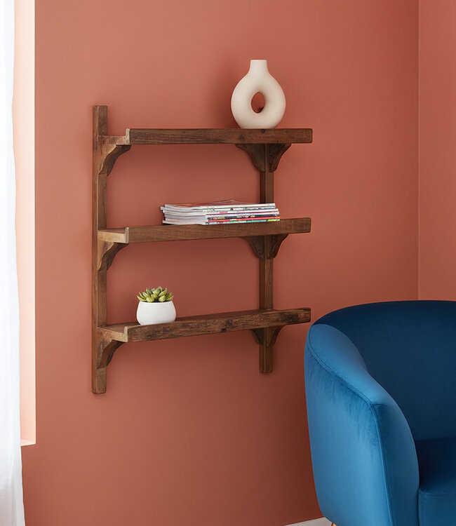 Factory keukenrek - gerecycled FSC-hout - 50 x 16 x 64 cm