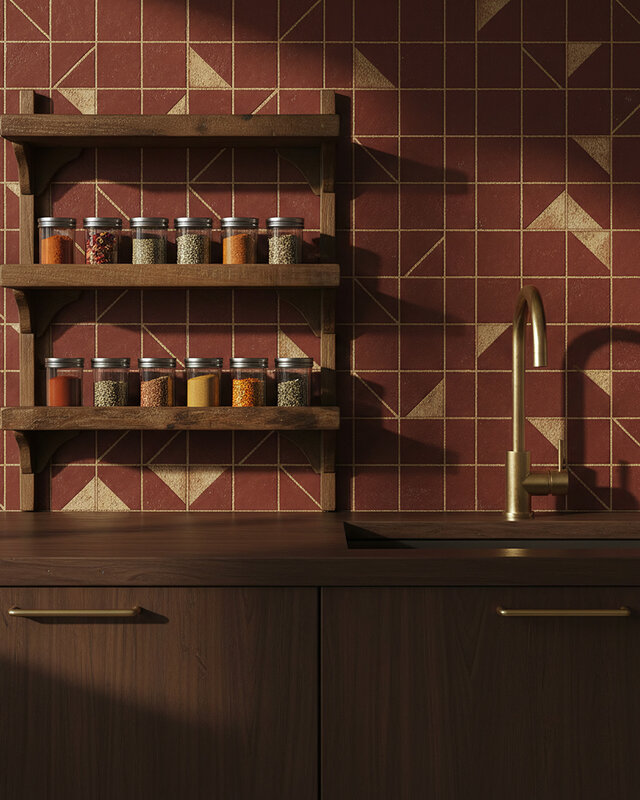 Raw Materials Amsterdam Factory Keukenrek | Hout | 50 x 16 x 64 cm