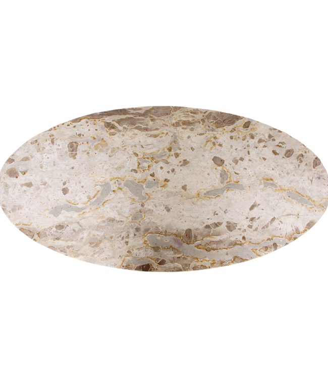 Raw Materials Amsterdam Marmeren Salontafel Crème | B120xH60xD38 cm