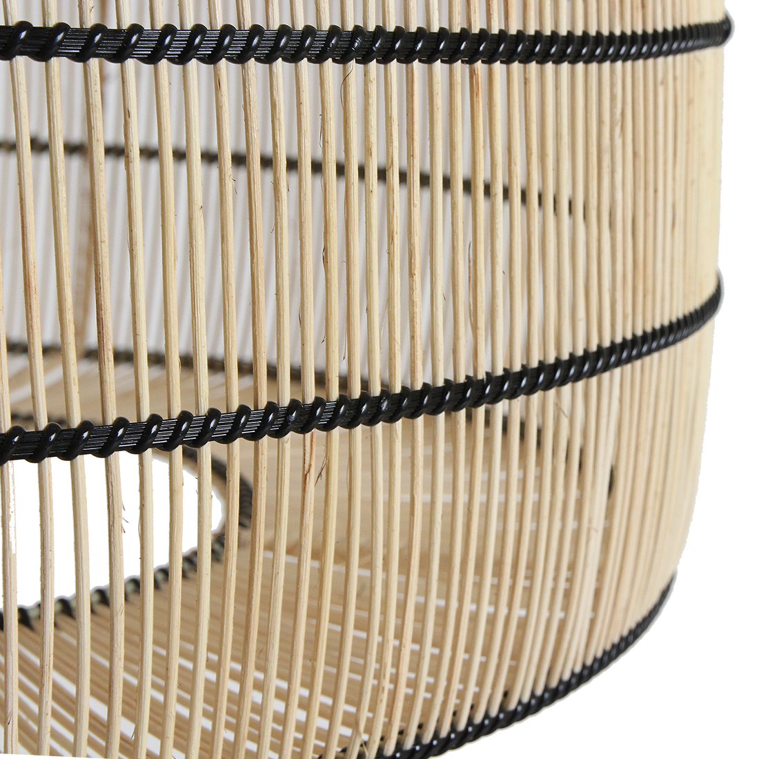 Raw Materials Amsterdam Stella Rotan Hanglamp | 61x61x36 cm