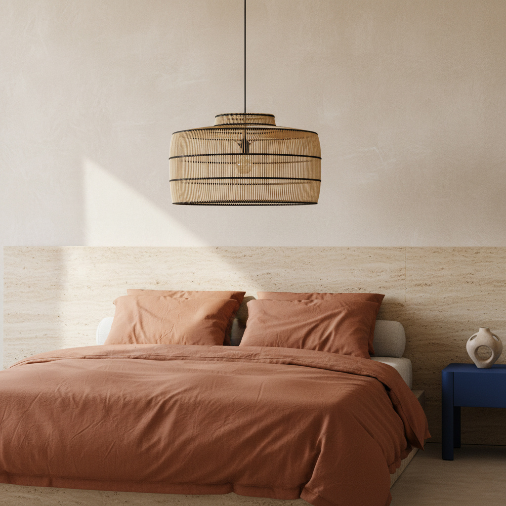 Raw Materials Amsterdam Stella Rotan Hanglamp | 61x61x36 cm
