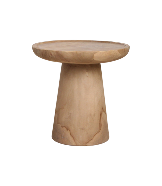 Raw Materials Amsterdam Nero Bijzettafel Ray | Teakhout | 40x40x40 cm