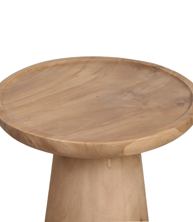 Raw Materials Amsterdam Nero Bijzettafel Ray | Teakhout | 40x40x40 cm