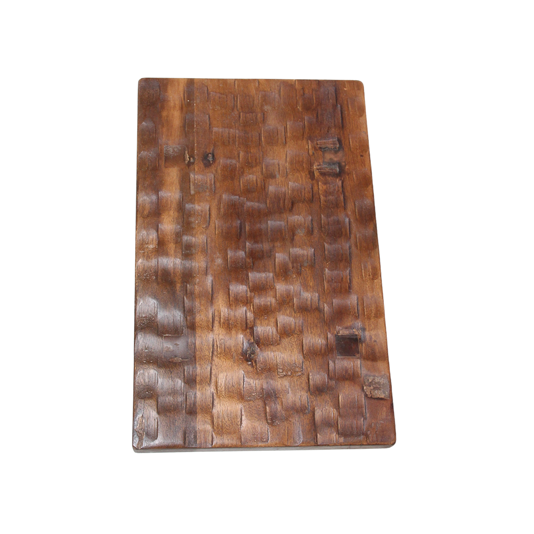 Raw Materials Amsterdam Bijzettafel/kruk van mangohout, bruin - 40 x 25 x 20 cm